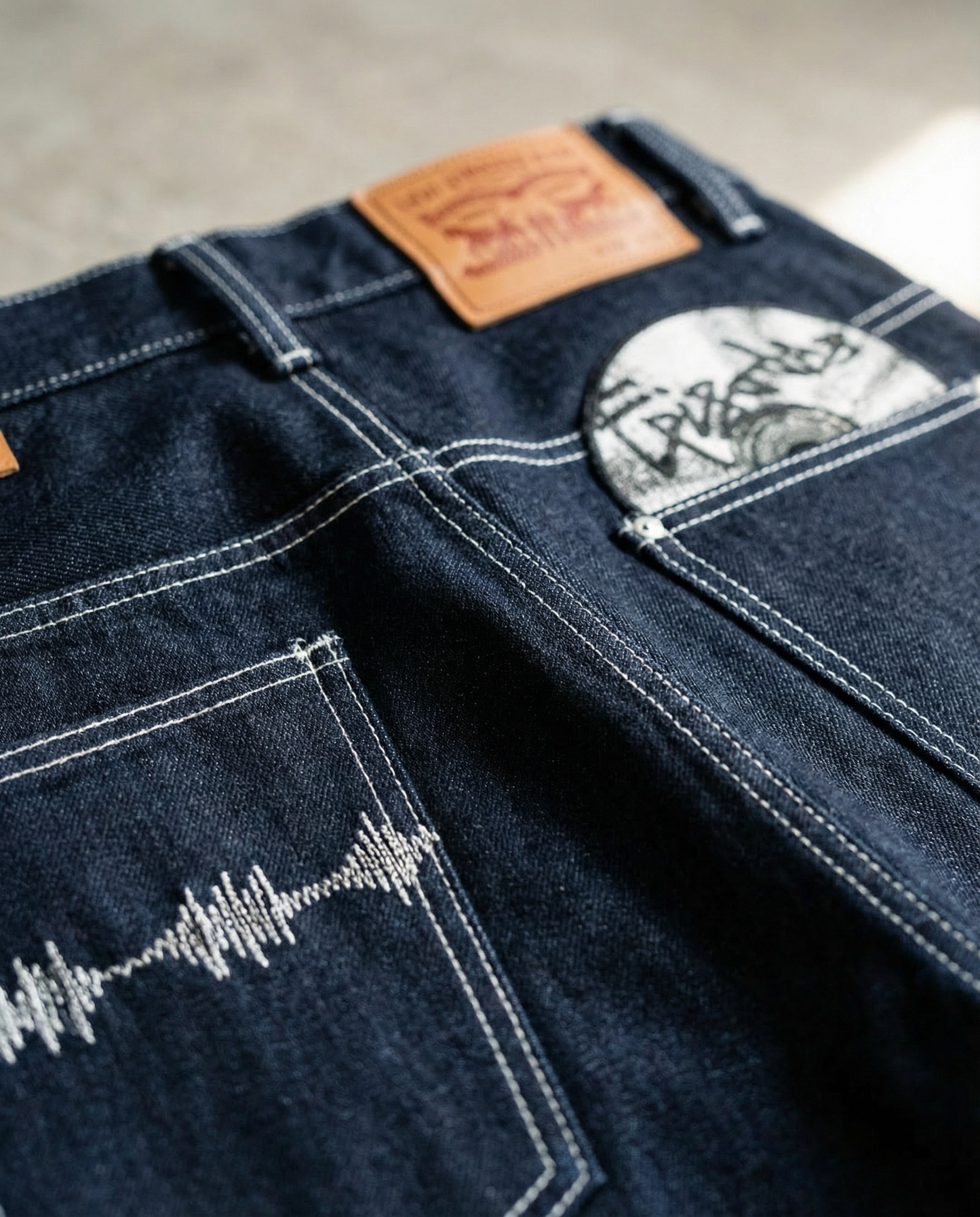 Disc Raw Demin Jeans